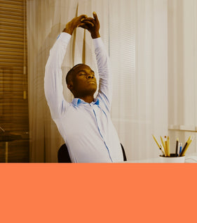 Use FlexBuddy during work breaks to reset your body and add movement to your day.